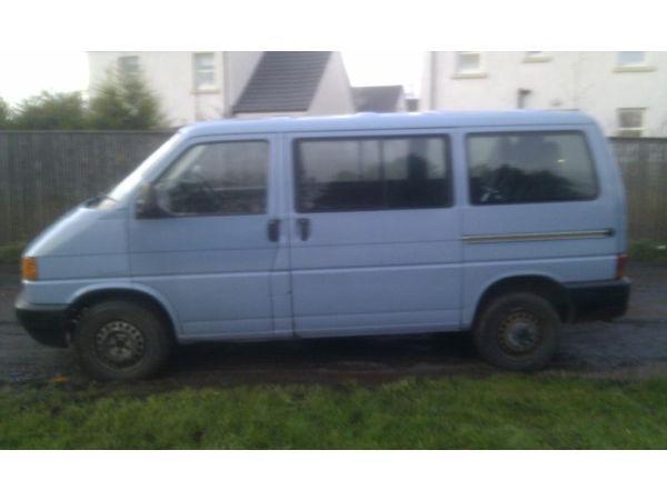 03 VW Transporter 2.5TDi 102bhp Twin SLD Up Over Rear Door Caravelle Camper Dayvan 8 Seater Disabled