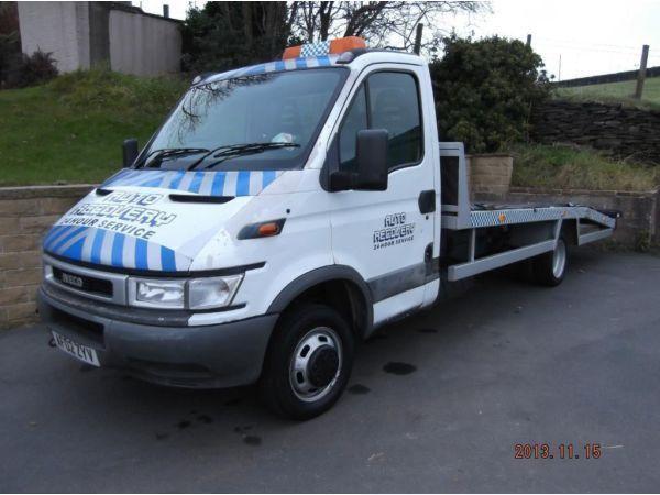 ford iveco daily 35c11 2.8 td recovery truck