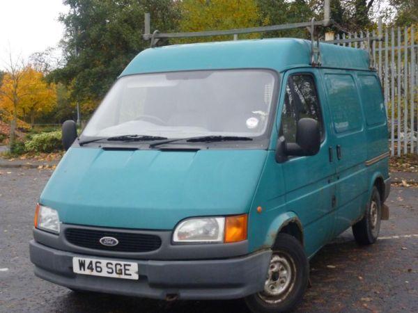 FORD TRANSIT 2.5 DIESEL VERY LOW MILES FOR A VAN LONG MOT + TAX READY TO GO IDEAL FOR RUNAROUND VAN