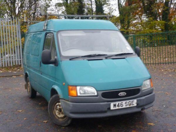 FORD TRANSIT 2.5 DIESEL VERY LOW MILES FOR A VAN LONG MOT + TAX READY TO GO IDEAL FOR RUNAROUND VAN