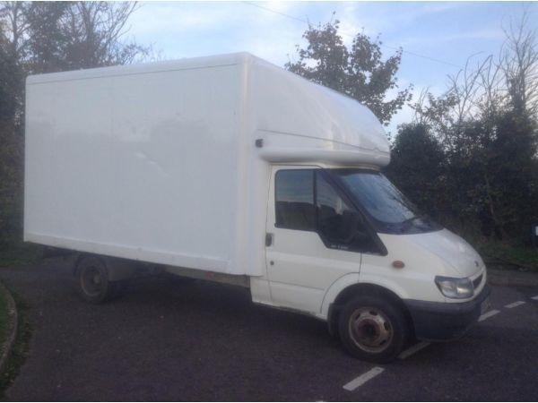 FORD TRANSIT t350 2.4 DIESEL 2006 55-REG 13 FT 6 LUTON VAN *ONLY DONE 88,000 MILES FROM NEW*
