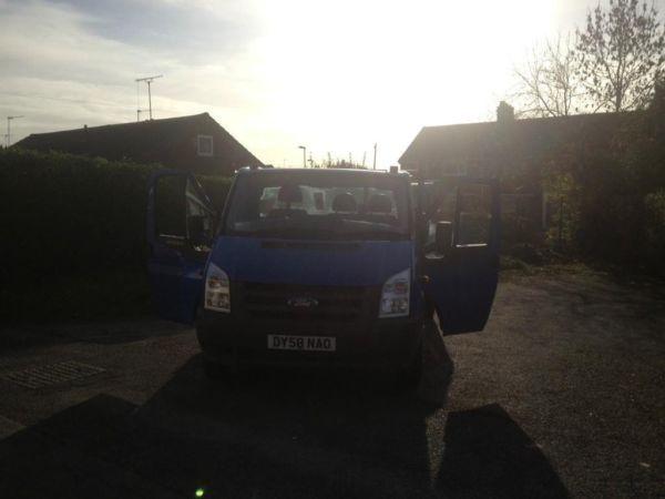 2008 Ford Transit Dropside Pickup LWB with tail lift 12 months MOT