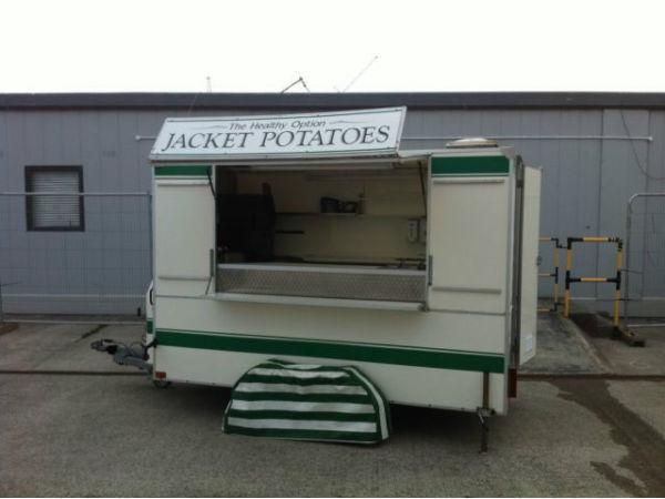 Caterning trailer with jacket potato oven with pitch in Stapleford