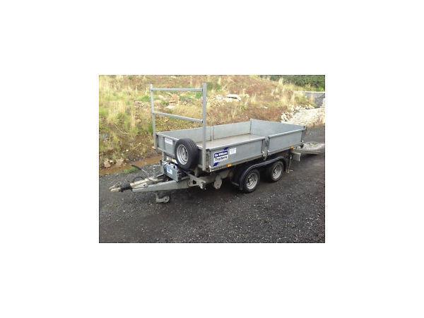 Used Ifor Williams TT105 tipper trailer with Electric Pump 10' x 5'6