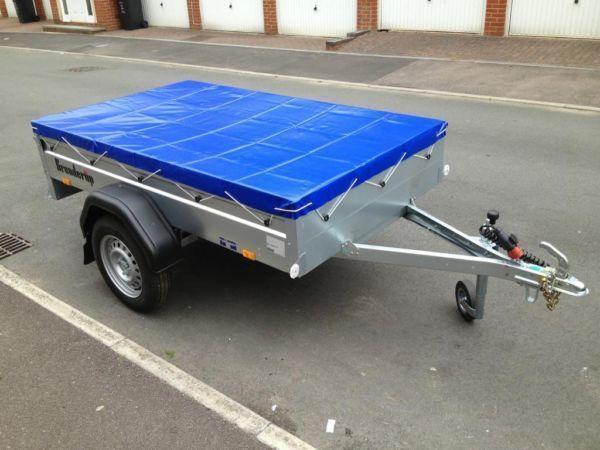 New trailer 2013 Brenderup 1205 s with flat cover