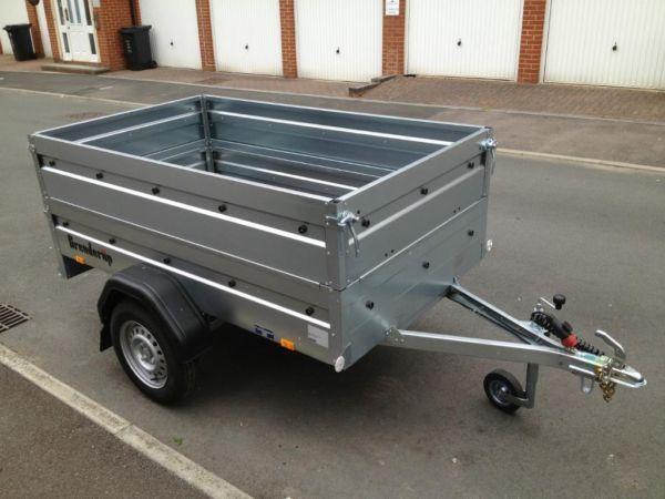 New trailer Brenderup 1205s with Extension Side Kit