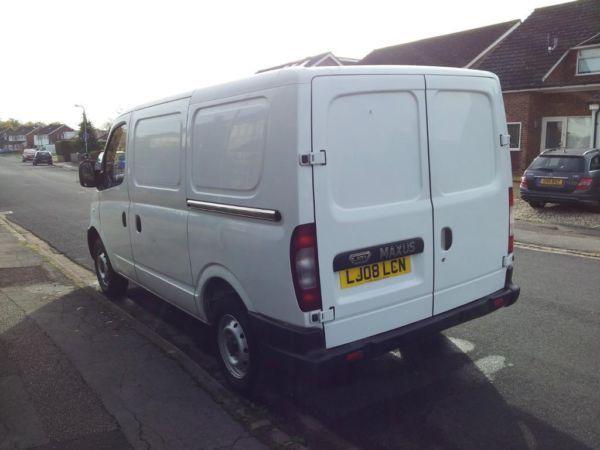 2008 LDV MAXUS SWB, 2.5 diesel 95bhp, only 49.500miles, HPI clear, MOT&TAX very nice and clear van