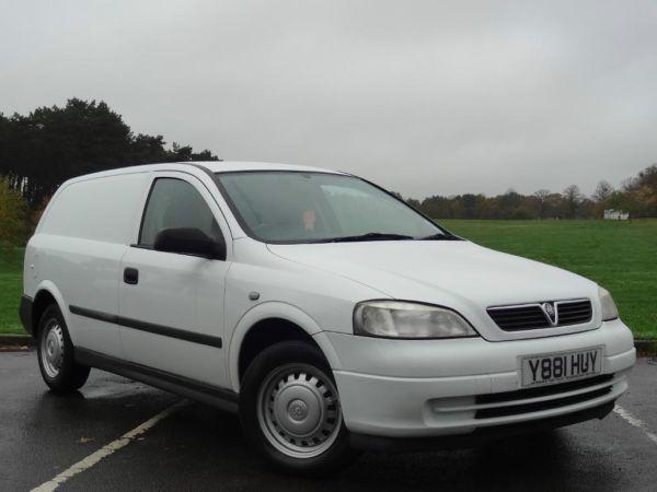2001/Y VAUXHALL ASTRA VAN 1.7CDTI ENVOY - WHITE - LONG MOT - FSH - EXCELLENT CONDITION INSIDE AND OU