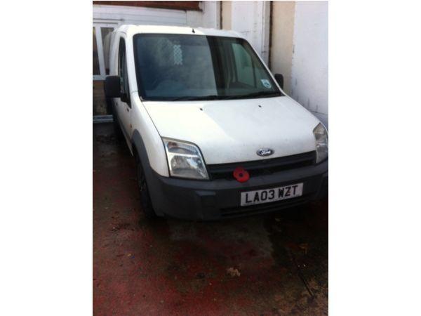 Ford transit connect 1.8 turbo diesel tax and mot spares or repairs
