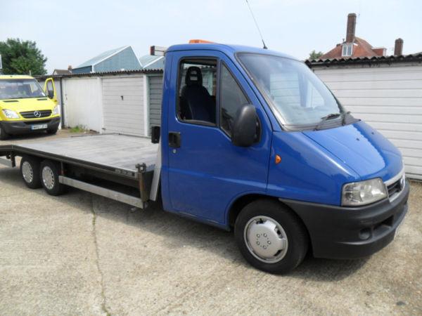2006 fiat ducato 6 wheel recovery truck 20ft bed full documents / px poss no cars