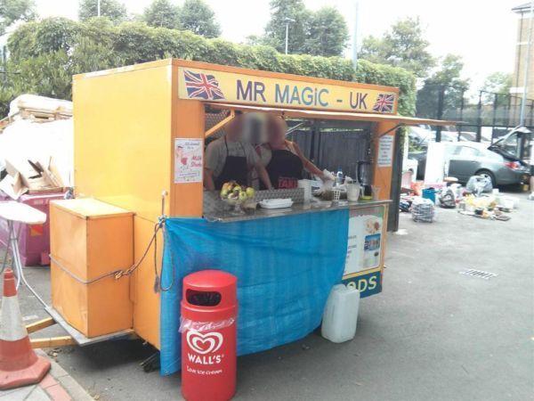 Burger Van/Catering Trailer, with everything ready to go to work!