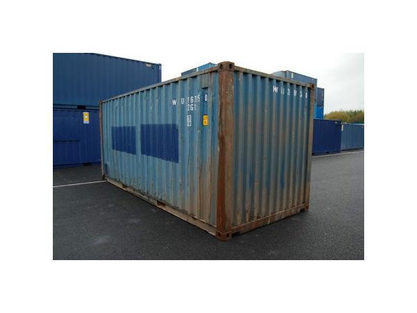 20 X 8 FT SHIPPING CONTAINER / ANTI VANDAL STORE