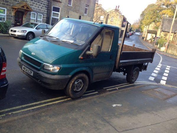 Ford transit tipper 04 plate low mileage