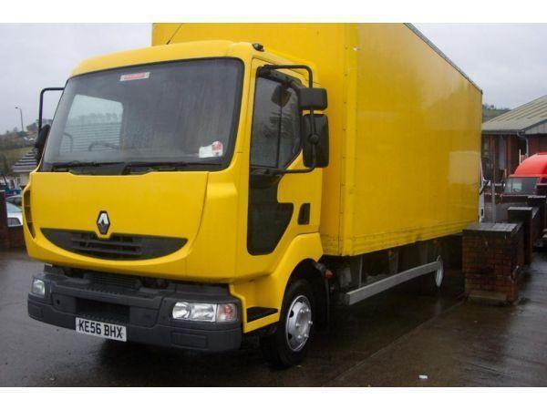 06 Renault Midlum 180 20ft GRP Box lorry 75000 miles rear roller door clean & tidy .
