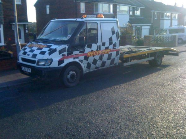 FORD TRANSIT DOUBLE CAB RECOVERY TRUCK 17ft ALLOY BODY