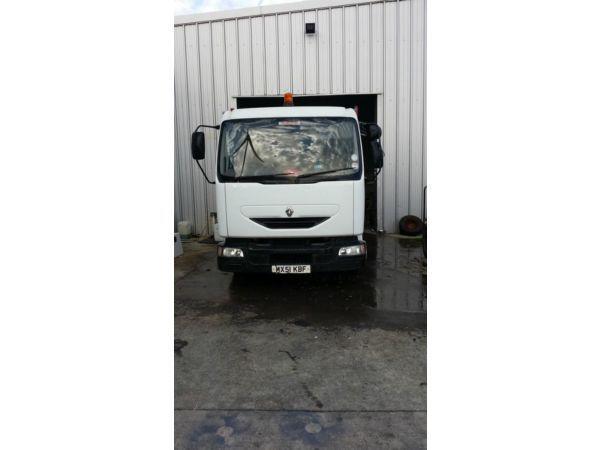 01 Renault Midlum 7.5 Ton Dropside Tipper Lorry Taxed Tested New Tyres NOT DAF IVECO LOW MILES