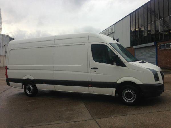 VW CRAFTER 59 PLATE LWB HIGH TOP IN EXCELENTE CONDITION IN AND OUT AND FULL MAIN DEALER SERVICE H