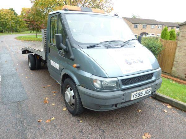 y reg 2001 transit recovery truck beavertail tax and test