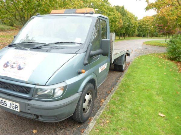 y reg 2001 transit recovery truck beavertail tax and test