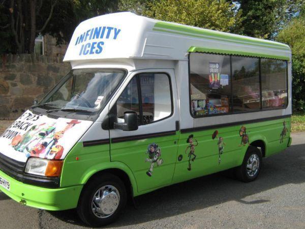 icecream van newly refurbished j reg year 92 long mot and tax 40.000 miles excellant condition