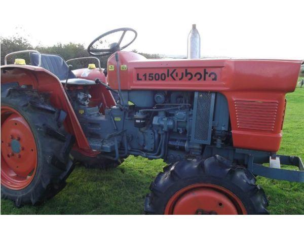 KUBOTA L1500 COMPACT 4X4 TRACTOR WITH TOPPER