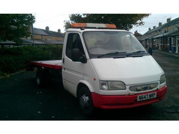 FORD TRANSIT RECOVERY TRUCK, 6 GOOD TYRES, PART SERVICE HISTORY, 5 MONTHS MOT