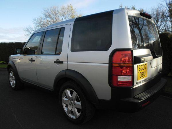 2007(07) LAND ROVER DISCOVERY 3 TDV6 GS 7-SEATER, MET SILVER WITH BLACK LEATHER STUNNING CONDITION