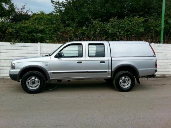 2006 FORD RANGER DOUBLE CAB PICKUP 2.5 TURBO DIESEL . 4x4 WHEEL DRIVE. .AIR CONDITIONING. E.WINDOWS