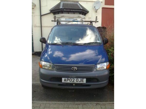 Hiace 2002 D4D Diesel, LWB, 104,000miles, timing belt change at 102k by Toyota, 2 previous owners