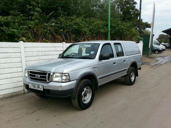 2006 2006.FORD RANGER DOUBLE CAB PICKUP 2.5 TURBO DIESEL ENGINE..1 COMPANY OWNER FROM NEW. .