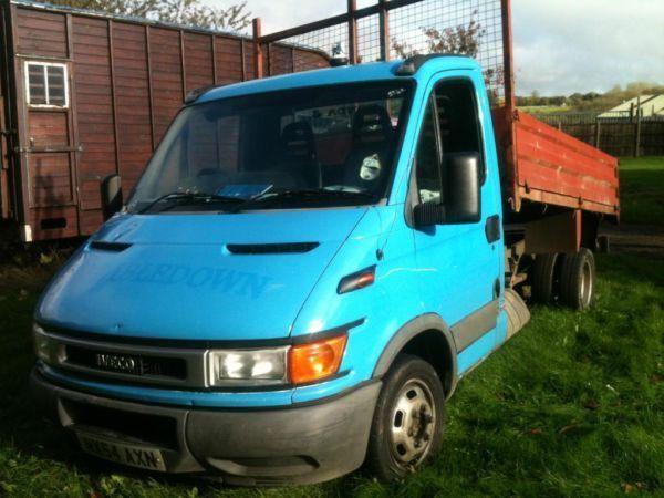 IVECO DAILY TIPPER 35S12,54REG,MOT,99000MILES,GOOD CONDITION,WORKS PERFECT.