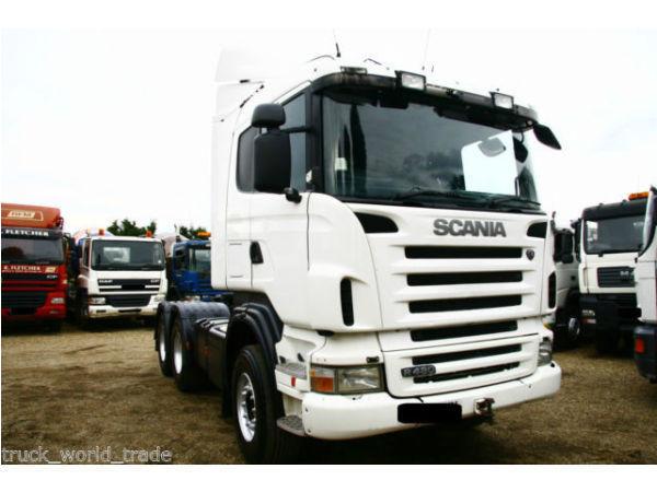 2008 SCANIA R480 6X4 DOUBLE DRIVE TRACTOR ARTIC TIPPER ACTROS MERCEDS MAN DAF