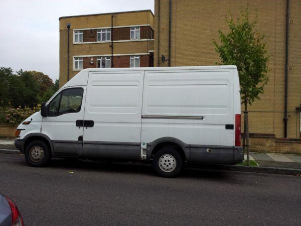 FOR SALE IVECO DAILY 35S12 HPI 2.3L 03 REG GOOD ENGINE WITH MOT AND TAX. QUICK SALE