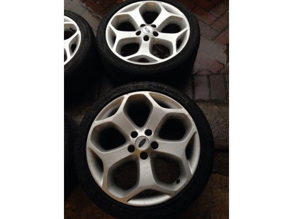 Ford focus st 18 inch alloys