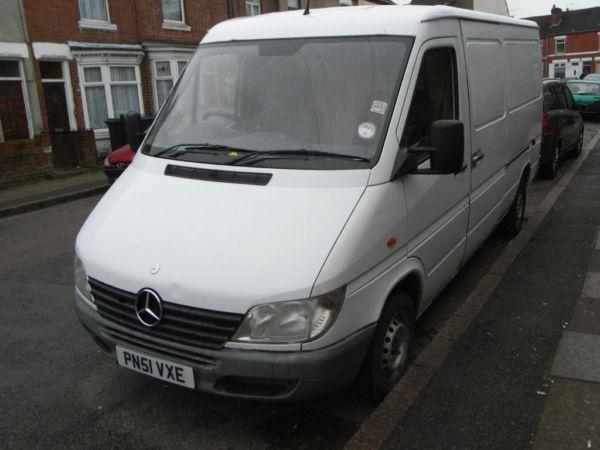 SEMI-AUTOMATIC RARE MERCEDES SPRINTER 211CDI VAN FOR SALE 12 MONTHS MOT AND 5 MONTHS TAX