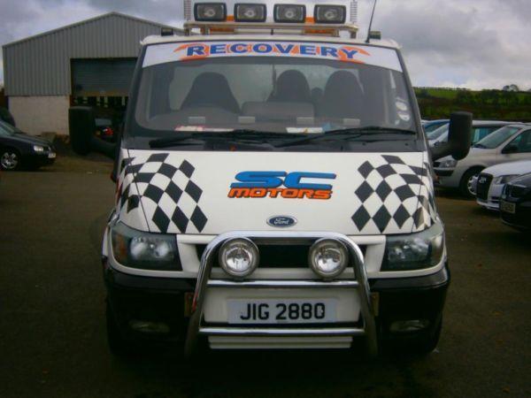 2002 ford transit 350 TD recovery lorry beavertail all the extras stunning lorry must see