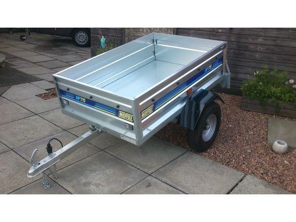 New Galvanised Car Trailer with Tipper Feature - Trailor