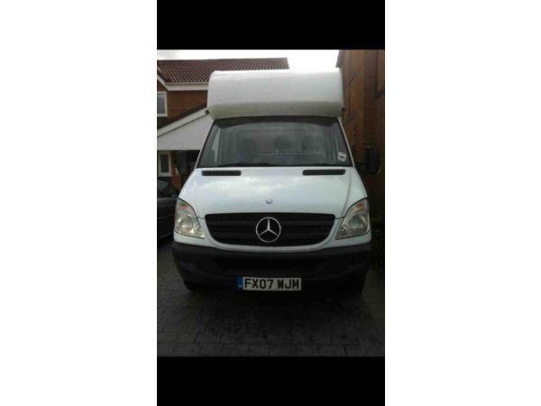 2007 MERCEDES LUTON VAN WITH TAIL LIFT HAD TAX AND MOT