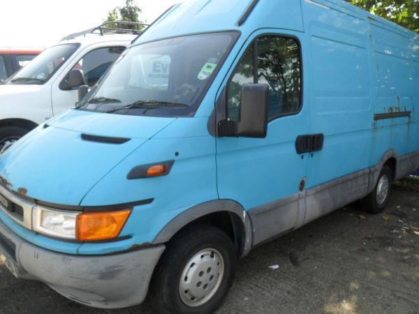 2002 ford iveco 3500 van PANEL PARTS ONLY,,