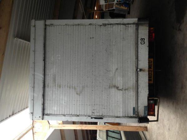 IVECO 35C11 BACK BOX WITH ROLLER SHUTTER DOOR FOR SALE! £350