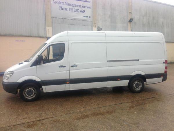 MERCEDES SPRINTER 311 CDI LWB HIGH ROOF 57 PLATE IN VERY GOOD CONDITION IN AND OUT MOT AND TAX
