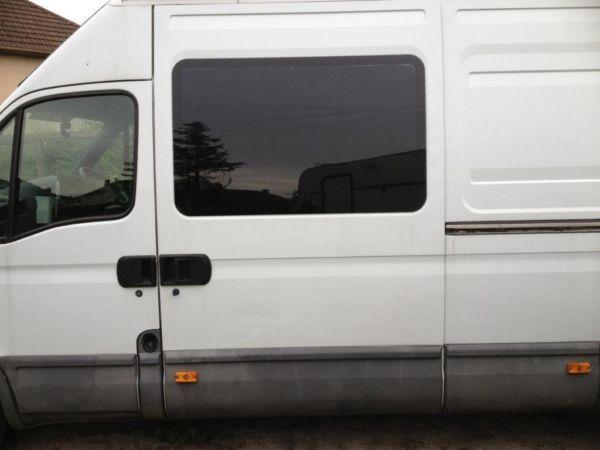 iveco daily xlwb camper van, race van, 80k, garage to carry large motorcycle