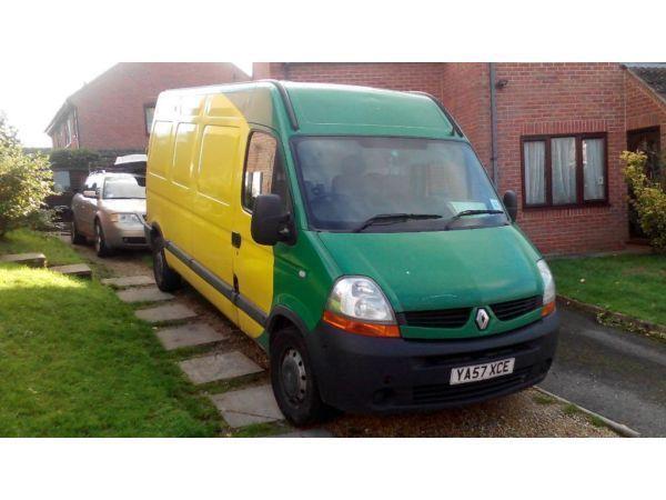 Renault Master LWB HR 2.5DCi 100hp, 2008 (57reg), with new plylining