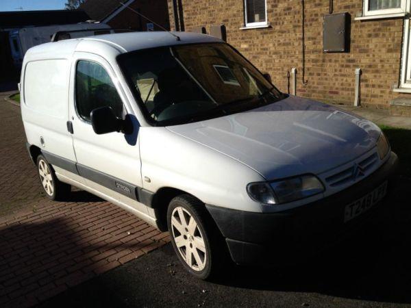 CITROEN BERLINGO 1.9D VAN TAX AND TESTED. ALLOYS USED DAILY