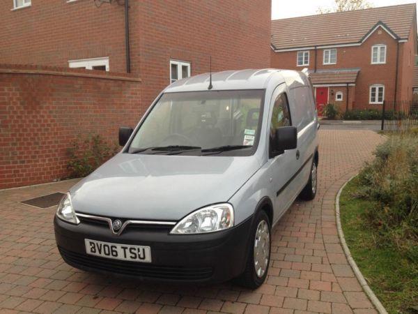 2006 VAUXHALL COMBO VAN 1.7 CDTI ONLY 1 OWNER FROM NEW FULL HISTORY MOT & TAX NO VAT GOOD CONDITION