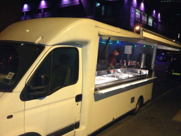 FOR SALE - Burger van with pitch