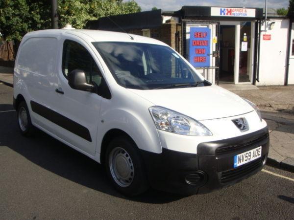PEUGEOY PARTNER 2009 1560cc HDI VERY CLEAN RELIABLE VAN! FULLY SERVICED, VALETED AND MOT TESTED