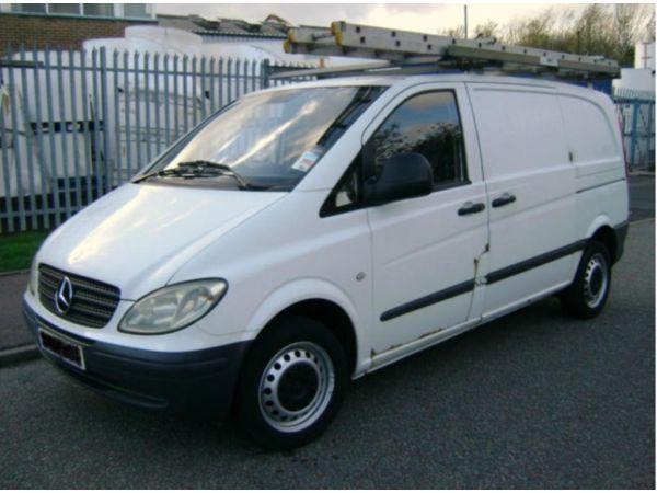 2004 Mercedes Vito CDI SWB No Vat, Deadlocks, Service History, White, Great Van
