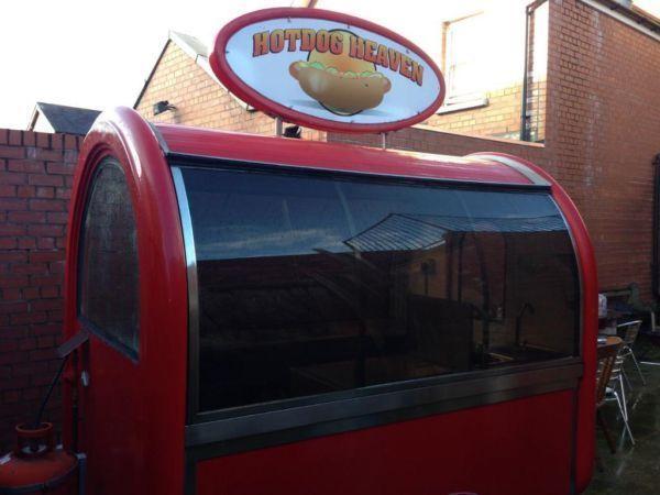 Hot dog trailer for sale