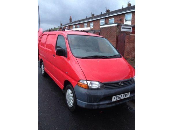 Toyota hiace 280 GS 2.4 diesel 52 plate